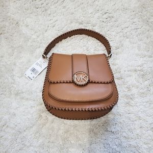 MICHAEL KORS LILLIE MEDIUM FLAP MESSENGER BAG